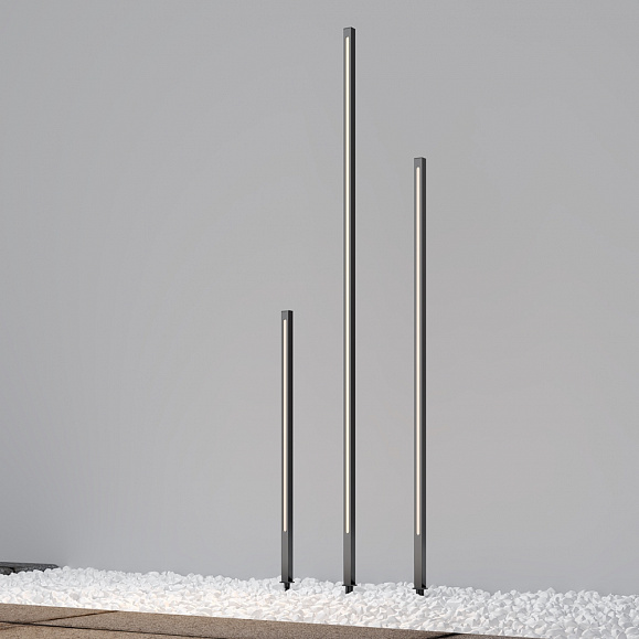 Ландшафтный светильник Pole Maytoni O440FL-L18GF3K цвет Графит фото 3