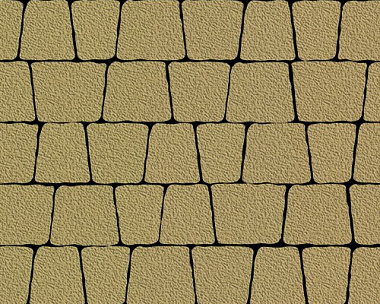 Тротуарная плитка Аттика Steinrus 60 мм Песочный native