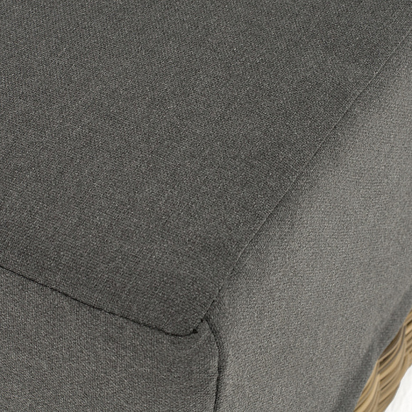 Капри модуль диванный прямой с подушками, цвет соломенный фото 6