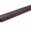 Перила ограждения Экодэк Спирит 90х45 мм, цвет Шоколад