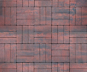 Тротуарная плитка Artstein Паркет 60 мм Color Mix Рейнир