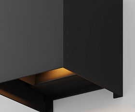 Архитектурная подсветка Fulton 3000К 6Вт IP 54 Maytoni O572WL-L6B цвет Черный