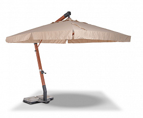 Ливорно зонт садовый 3х3м на боковой опоре из алюминия