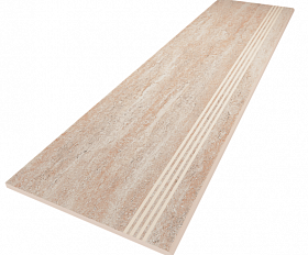 Керамогранитная cтупень Estima JZ02 120x30 см с насечками