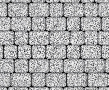 Тротуарная плитка Выбор Классико Стоунмикс А.1.КО.4 40 мм Черно-белый