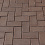 Тротуарная клинкерная брусчатка ЛСР Мюнхен 200х100х50 мм, коричневый