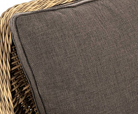 Кресло Прованс 4SIS из искусственного ротанга, цвет соломенный