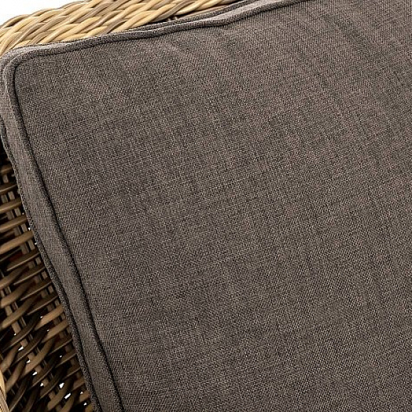 Кресло Прованс 4SIS из искусственного ротанга, цвет соломенный фото 2