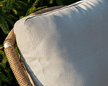 Лаунж-Зона Венеция 4SIS из искусственного ротанга, цвет соломенный