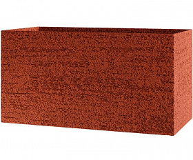 Кашпо Concretika Balcony 40x15x15 Erosia Coral