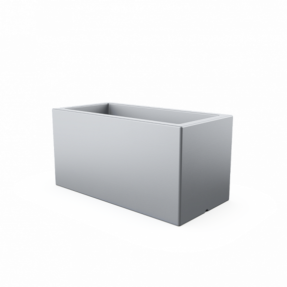 Кашпо Berkano Cubric 80x40 Concrete Gray фото 1