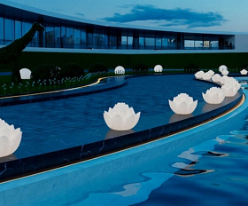 Светильник Berkano Lotus Snow White Light