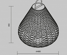 Ландшафтный светильник Plet Maytoni OSL599FL-L5B3K1 цвет Черный