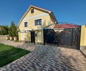 Тротуарная плитка Artstein Паркет 60 мм Коричневый