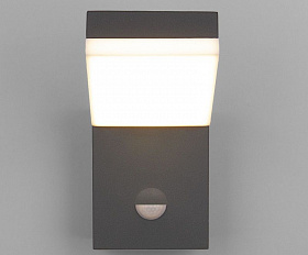 Уличный светильник Elektrostandard Sensor IP54 (с датчиком движения) 1541 TECHNO LED серый