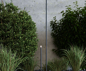 Уличный светильник Elektrostandard Lumos 35168/F черный