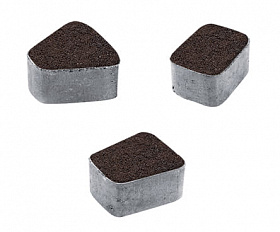 Тротуарная плитка Выбор Классико Б.2.КО.6 Гранит 60 мм Коричневый