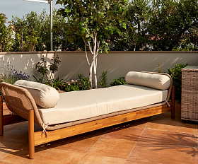 Кушетка Eleonora Royal Family из натурального дерева