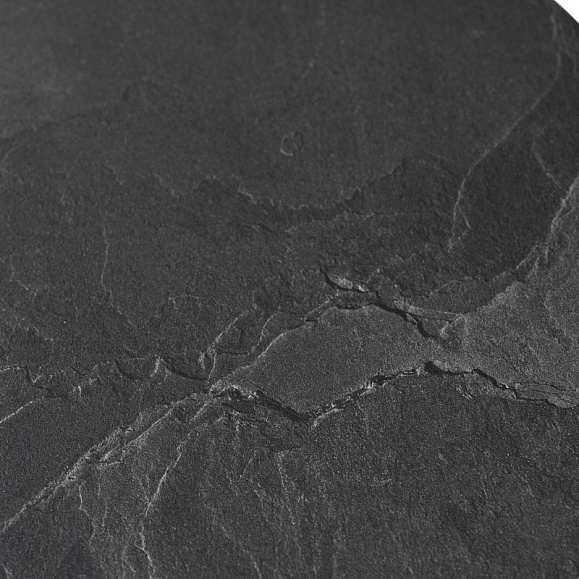 Колумбия журнальный стол из HPL круглый Ø40 H55, каркас из алюминия темно-серый (RAL 7024), цвет столешницы серый гранит фото 4