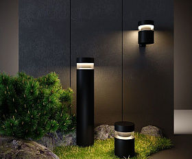 Уличный светильник Elektrostandard IP54 1531 TECHNO LED черный