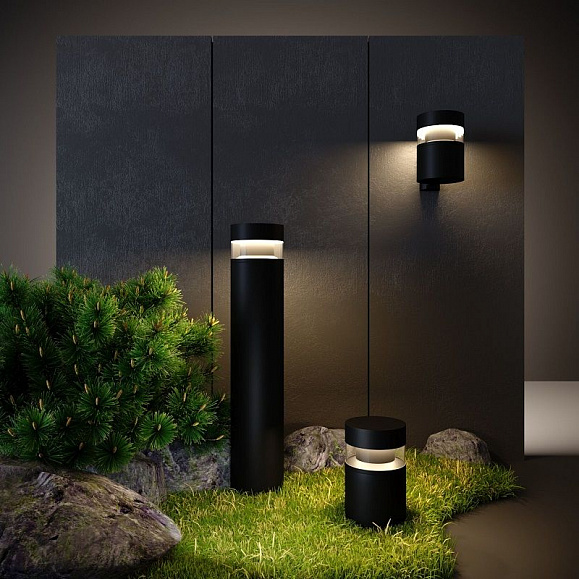 Уличный светильник Elektrostandard IP54 1531 TECHNO LED черный фото 2