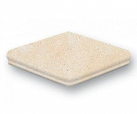 Клинкерная угловая ступень флорентинер Interbau Alpen 043 Bernardino, 320*320*8 мм