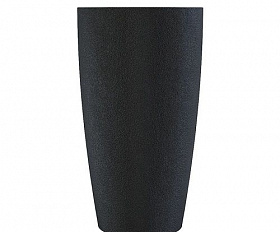 Кашпо Concretika Conus D40 H80 Nero