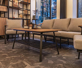 Лаунж-зона Oliver Royal Family алюминий, цвет антрацит