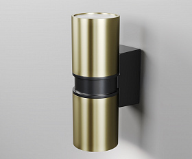 Настенный светильник (бра) Bowery Maytoni O582WL-02BS цвет Латунь