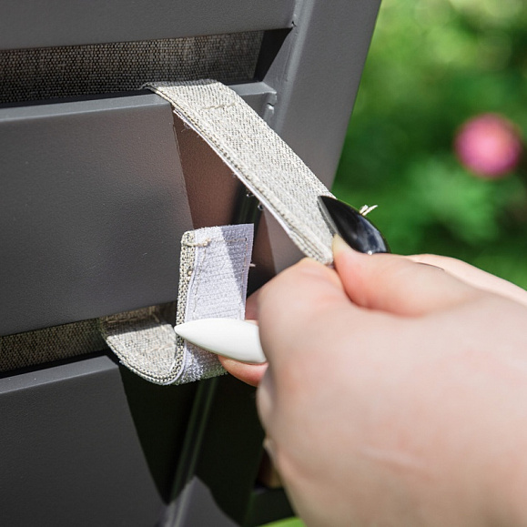 Обеденное кресло Oscar Royal Family из алюминия с подлокотниками из поливуда фото 6