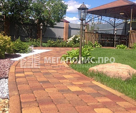 Тротуарная плитка Выбор Классико Листопад Б.1.КО.6 М 60 мм Осень