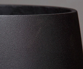 Кашпо Concretika Bowl D52 H29 Nero