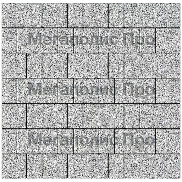 Тротуарная плитка Выбор Старый город А.1.Фсм.4 40 мм. Стоунмикс Бело-черный фото 3