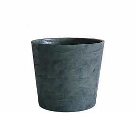 Кашпо Concretika Crater D30 H24 Ocean Green