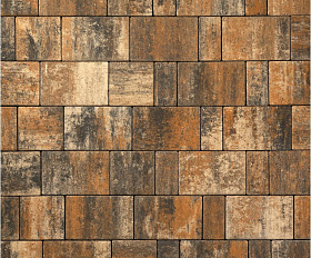 Тротуарная плитка 342 Механический завод Новый Город Классик ColorMix 80 мм Карелия