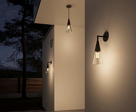 Уличный светильник Elektrostandard Vesto 35171/H черный