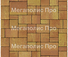 Тротуарная плитка Выбор Мюнхен Б.2. Фсм.6 60 мм Листопад Каир