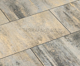 Тротуарная плитка Terrafaktura Урбан 600x300x80 мм Теплый сланец