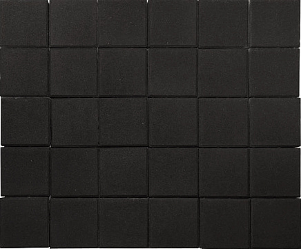 Тротуарная плитка Braer Лувр Квадрат 200х200х60 мм Черный