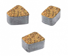 Тротуарная плитка Выбор Классико Листопад Б.2.КО.6 60 мм Саванна