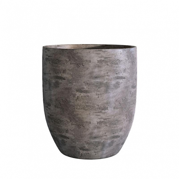 Кашпо Concretika Vase3 D30 H32 Concrete Grey Dark фото 1