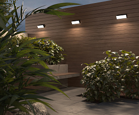 Настенный светильник (бра) Brick Maytoni O436WL-L20GF3K цвет Графит