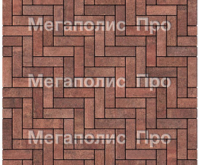 Тротуарная плитка Выбор Паркет Б.4.П.6 Листопад Барселона