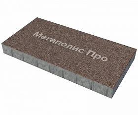 Тротуарная плита Фабрика Готика 800х400х80 мм Голд 20