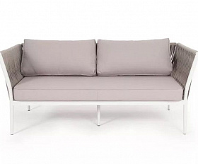 Диван двухместный Касабланка 4SIS из роупа (веревки), цвет бежевый