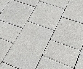 Тротуарная плитка Koldiz Новый Город 60 мм Моно Белый