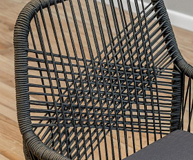 Обеденное кресло Chloe Royal Family из дерева, цвет серый