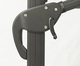 Садовый зонт Varallo Brafritid антрацит/антрацит, алюминий