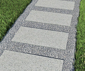 Тротуарная плита Фабрика Готика 600х300х60 мм Покостовский FINERRO