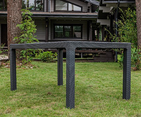 Обеденный стол July Royal Family из пластика, цвет графит